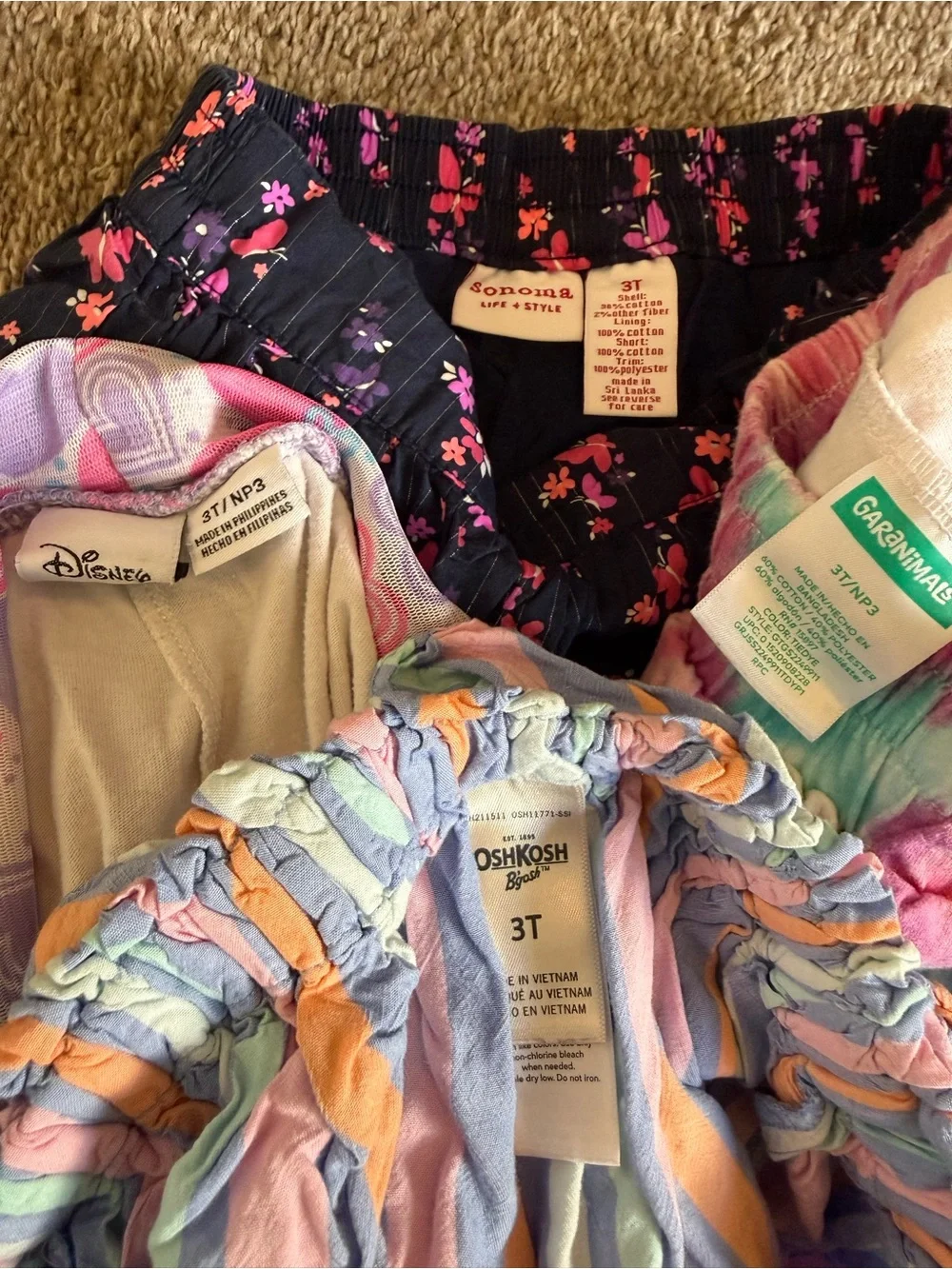 Skirts Skorts Girls Toddler Bundle Size 3T